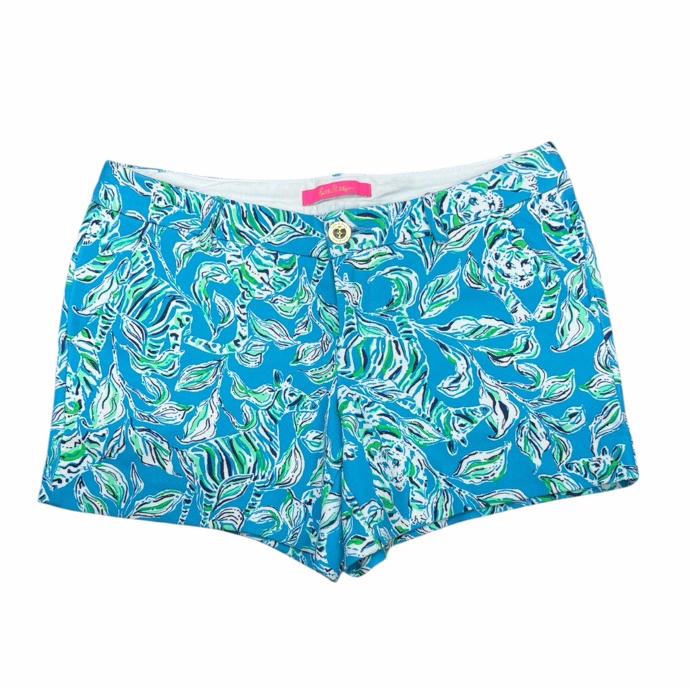 Lilly Pulitzer Blue and Green Shorts